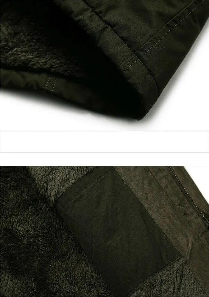 100% Polyester Windproof Outdoor Winter Parka Jacket OEM Bulk Production Fleece Lined Parka Jacket High Quality Parka Jacket