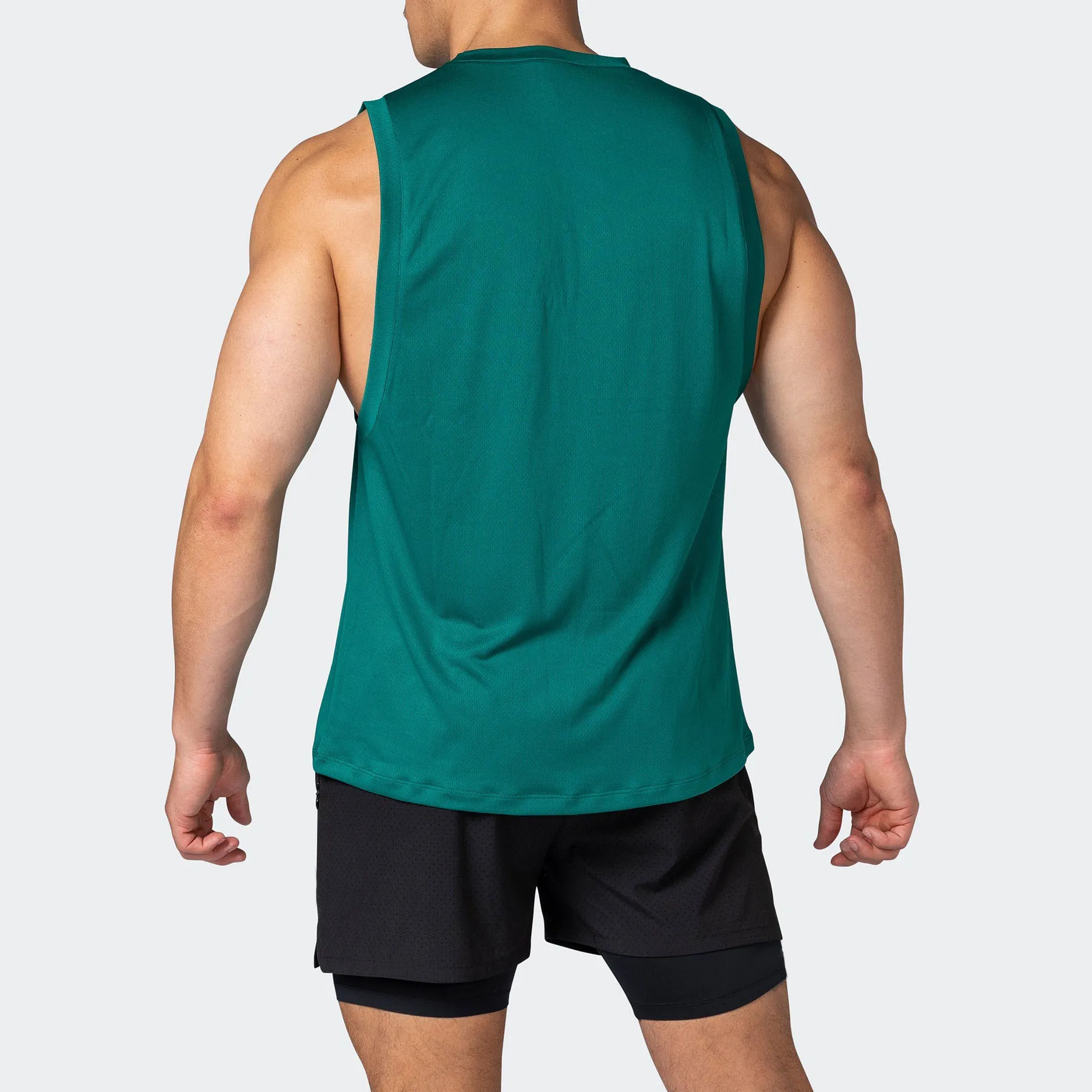 Мужская Спортивная майка без рукавов