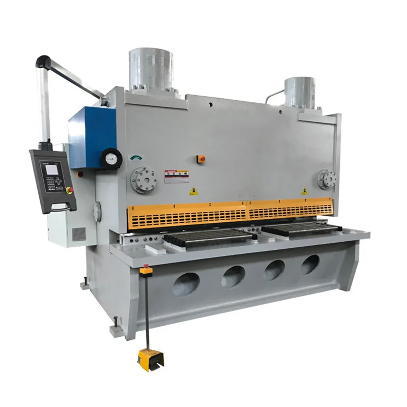 CNC 10mm Thickness Hydraulic Metal Stainless Steel Aluminum Shearing Guillotine Cutting Shearing Machine