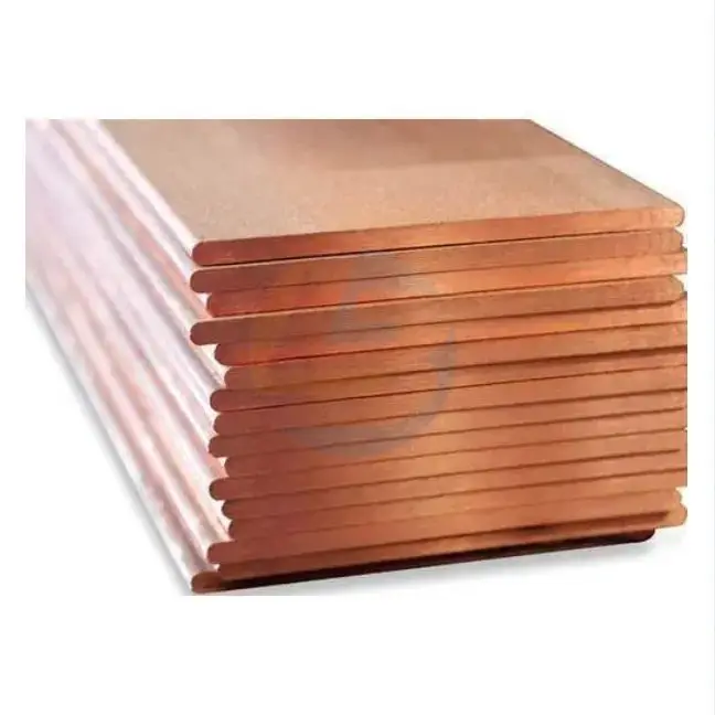 High Quality Copper Sheet Brass High Purity 99.99% C10100 C10200 Cathode Copper Sheet