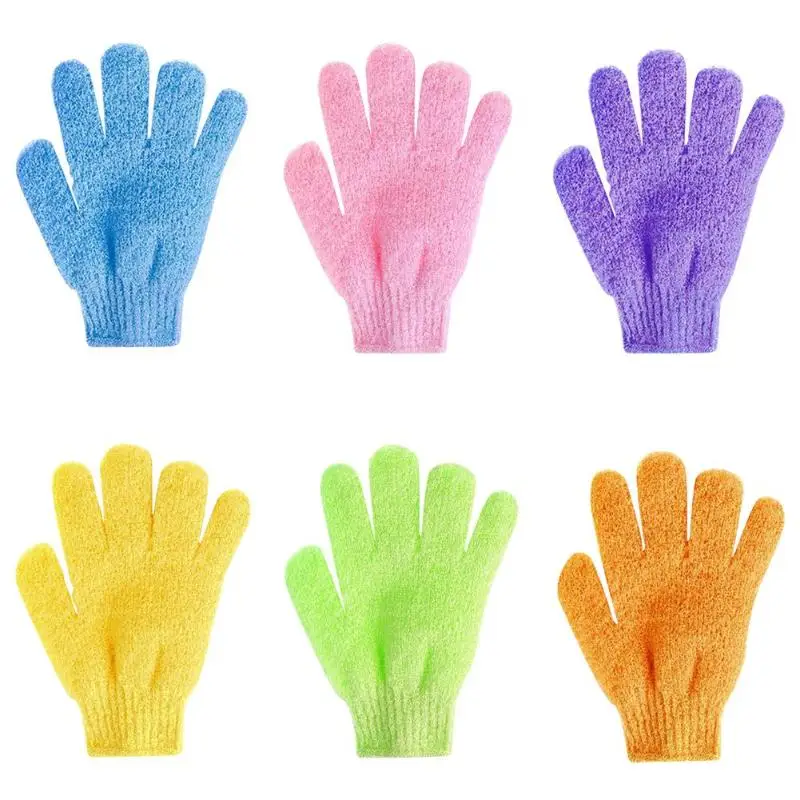 Wholesale Morocco bath gloves scrubbing viscose towel clothexfoliating gloves scrub mitt magic peeling glove exfoliating