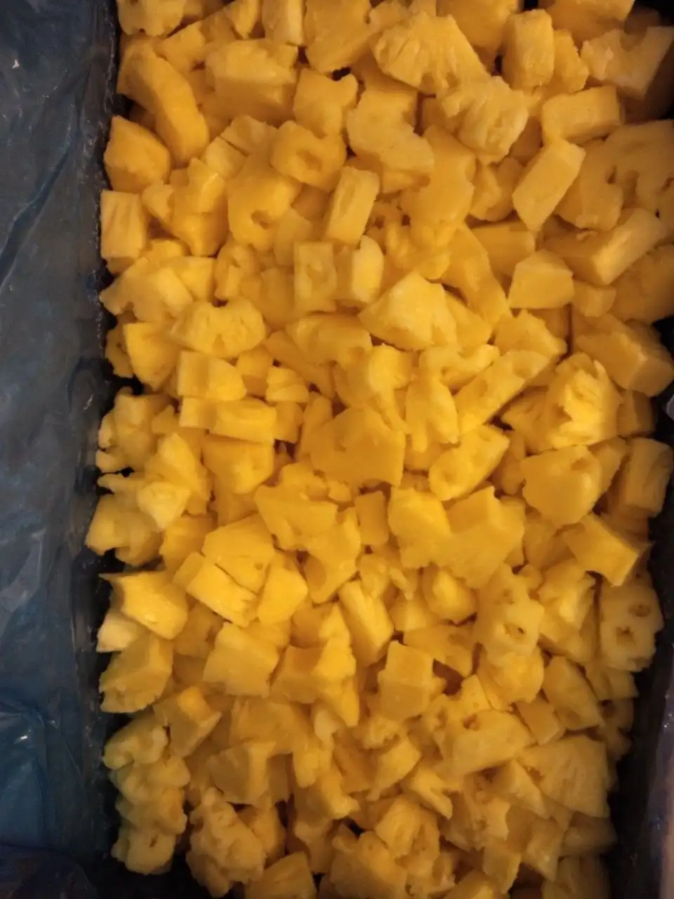 Замороженные КУСОЧКИ АНАНАСА желтые по лучшей цене