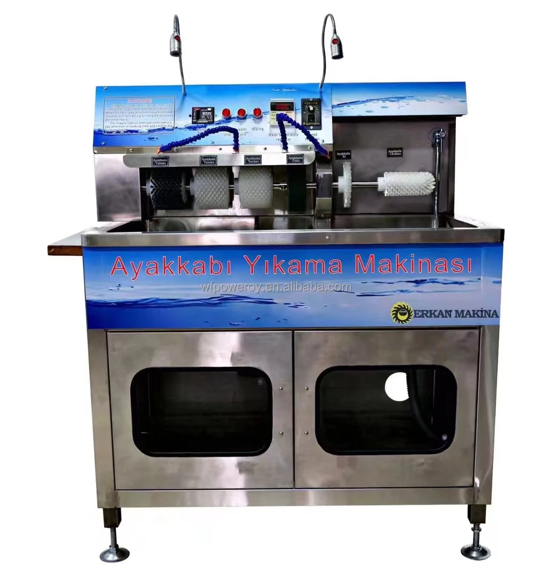 Comercial shoes washer with  All Kinds Of Street Leisure Shoes Washing Semi-Automatic Washing Equipment Shoe Washing Machine