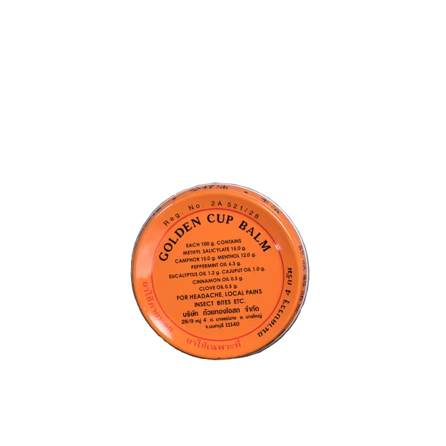 Бальзам Golden Cup местная мазь для лечения синяков и боли в мышцах 4 г продукт таиландского традиционного массажа