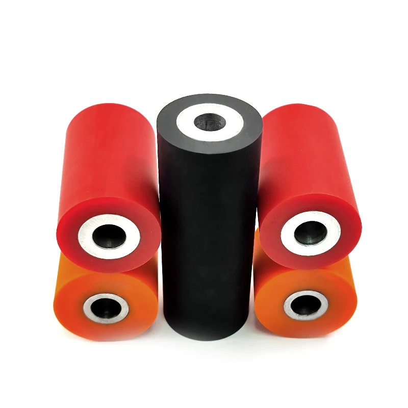 Factory high quality EPDM rubber polyurethane roller silicone rubber products Manufacturer Custom