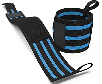 Wholesale Sports Wristband Brace Bandage Gym Weightlifting Strap Custom Logo Wrist Wraps