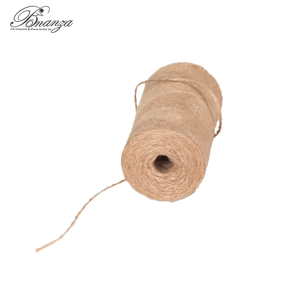 Hundred Percent Tossa 12 lbs 2 ply CRT Jute Twine from Bonanza Jute Composite & Diverse Factory Ltd.