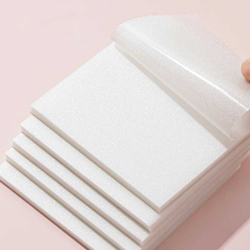 Wholesale Transparent Sticky Notes 3x3 Inch Waterproof Self-Adhesive Translucent Sticky Note Pads For Bible Study