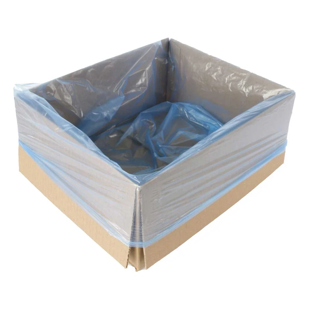 Box Liner High Quality Box Inner Protection Large Sack Color Food Seafood Bag Transparent Biodegradable Plastic HDPE Blue Yellow