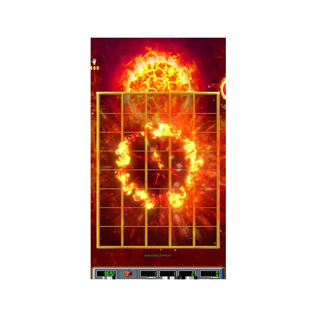 Vertical fire ball lol magnate 2 in 1 coin game machine WMS550 POG game board factory