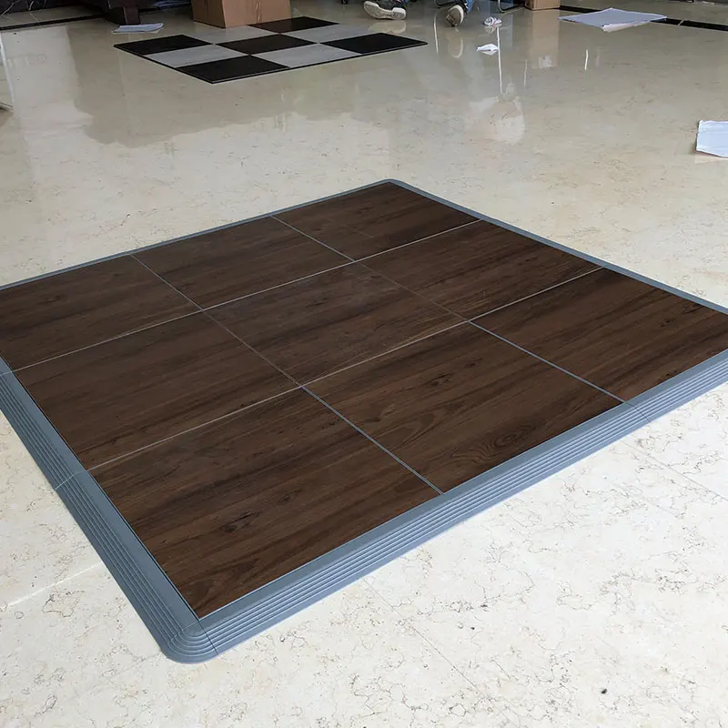 1.53x1.53ft Wholesale Anti slip Wedding Flooring Portable Event Dance Floor for Sale