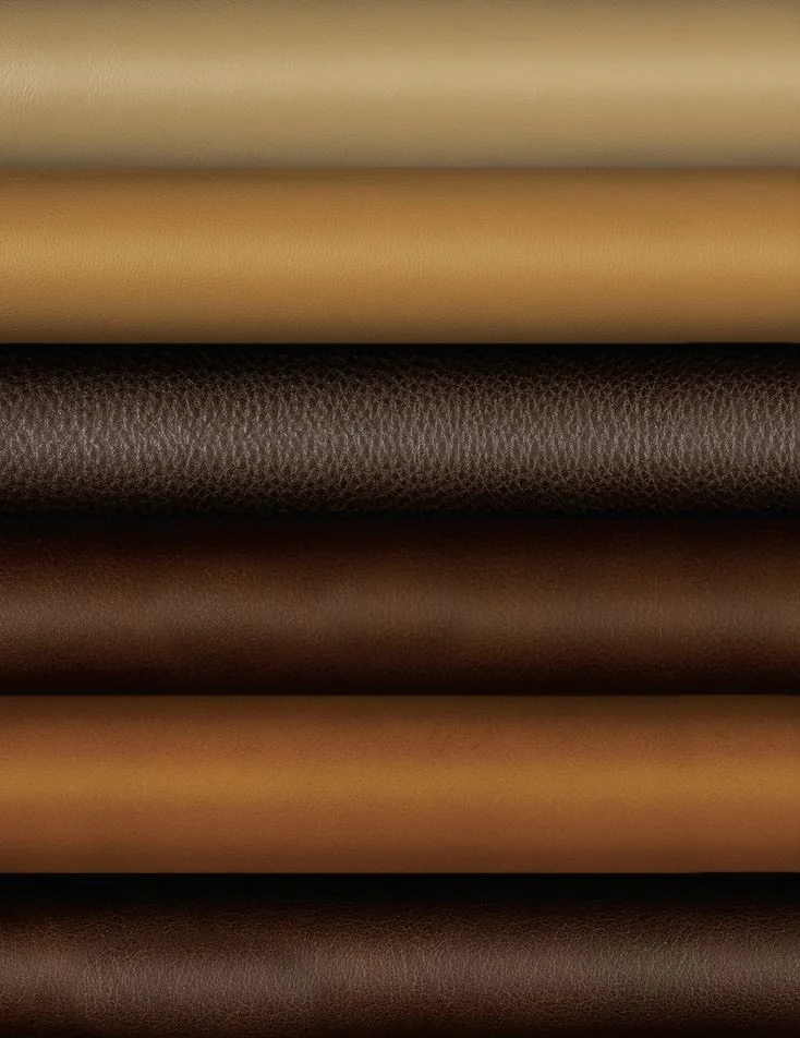 Stylish Premium Leather Fabric Finished Pattern High Quality Export Trending All Kinds Leather Material 2024 Wholesale