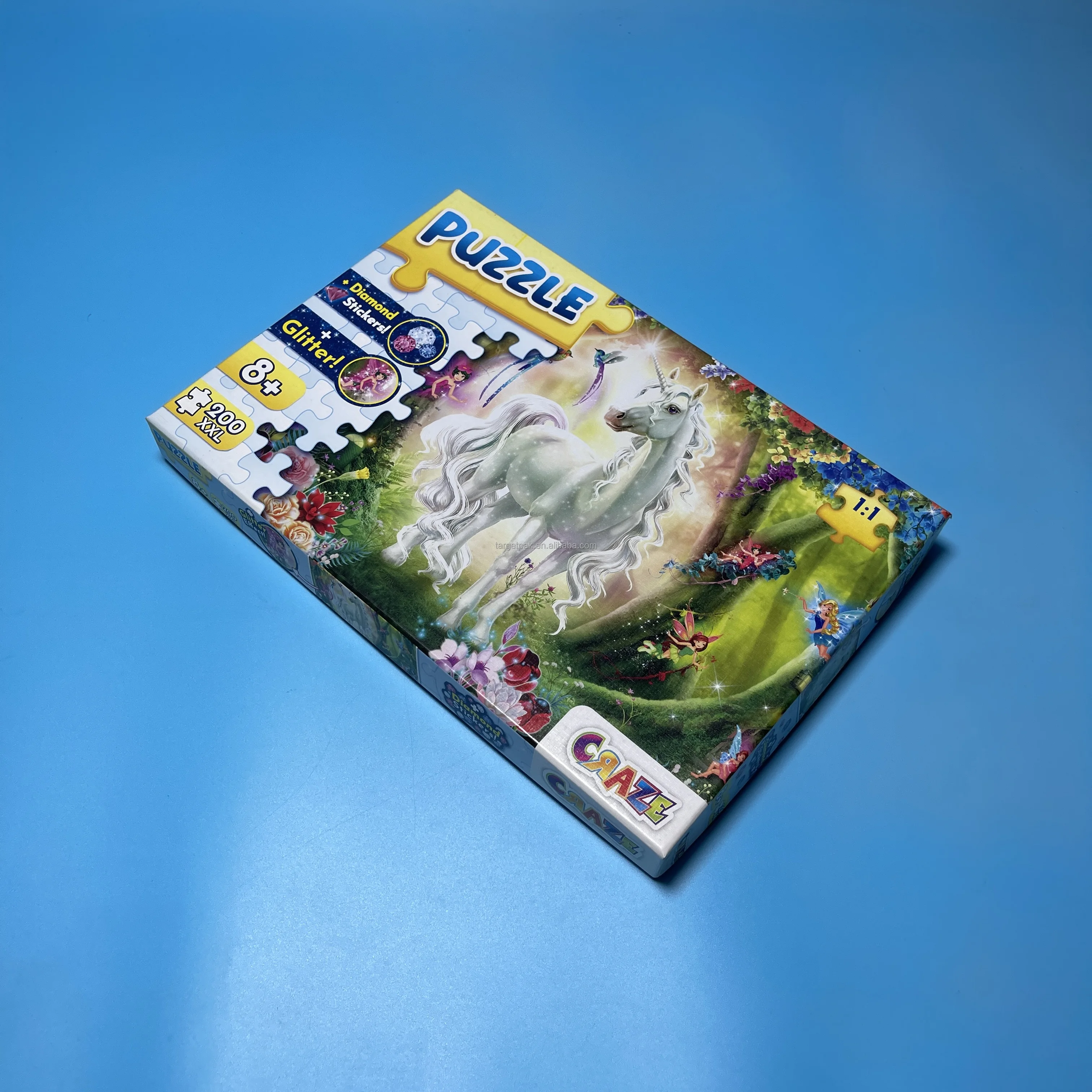 Wholesale Custom Printed Puzzle Manufacturer Children Cartoon Toy 200 500 1000 Piece Adult Kids Paper Jigsaw Puzzle