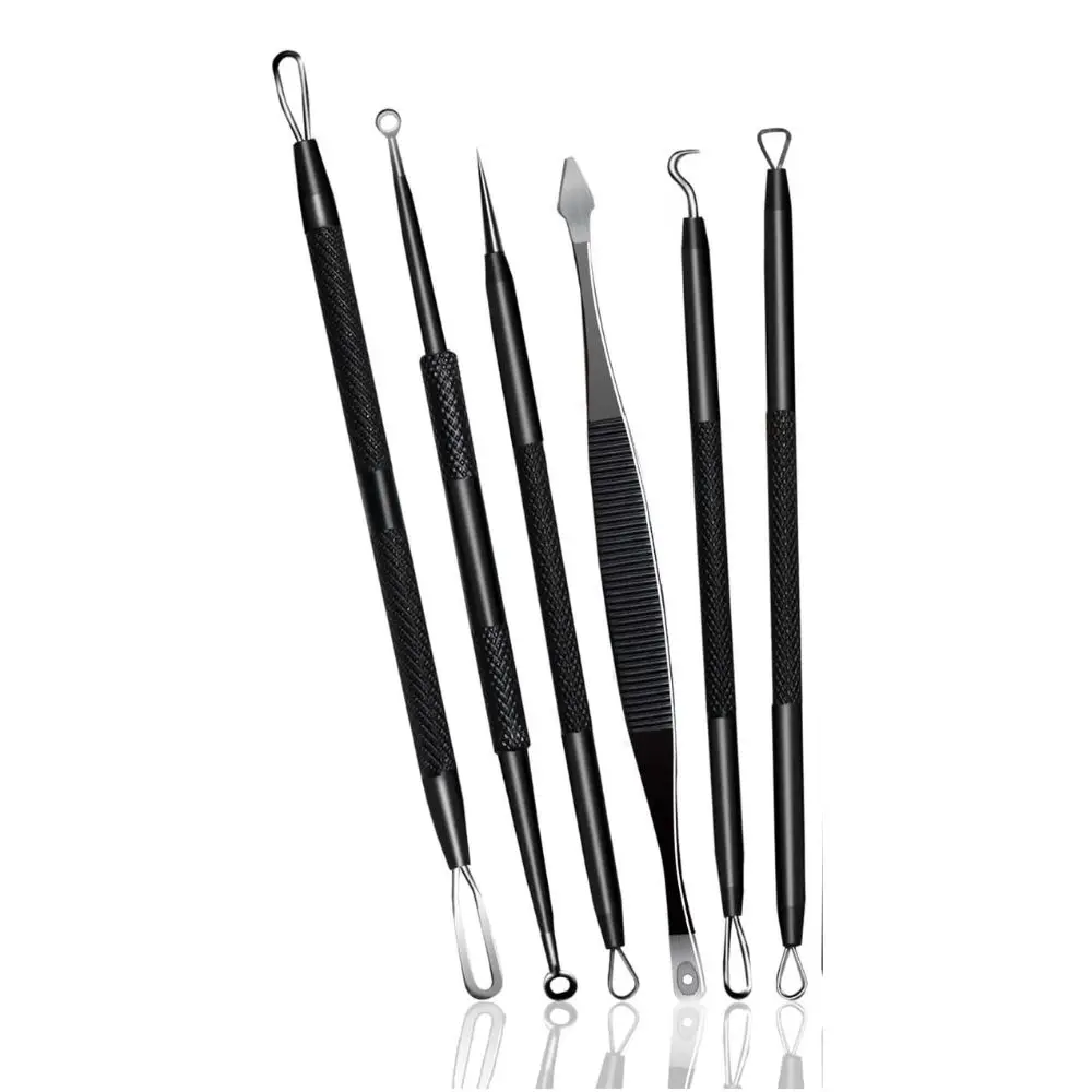 Customized Design Best Blackhead Treatment Face Skin Care Stainless Steel Blemish Blackhead Acne Pimple Extractor Remover