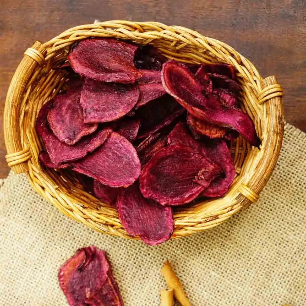 Wholesale Dried Dried Purple Sweet Potatoes best price Taste no Co2 no SO2 Dried
