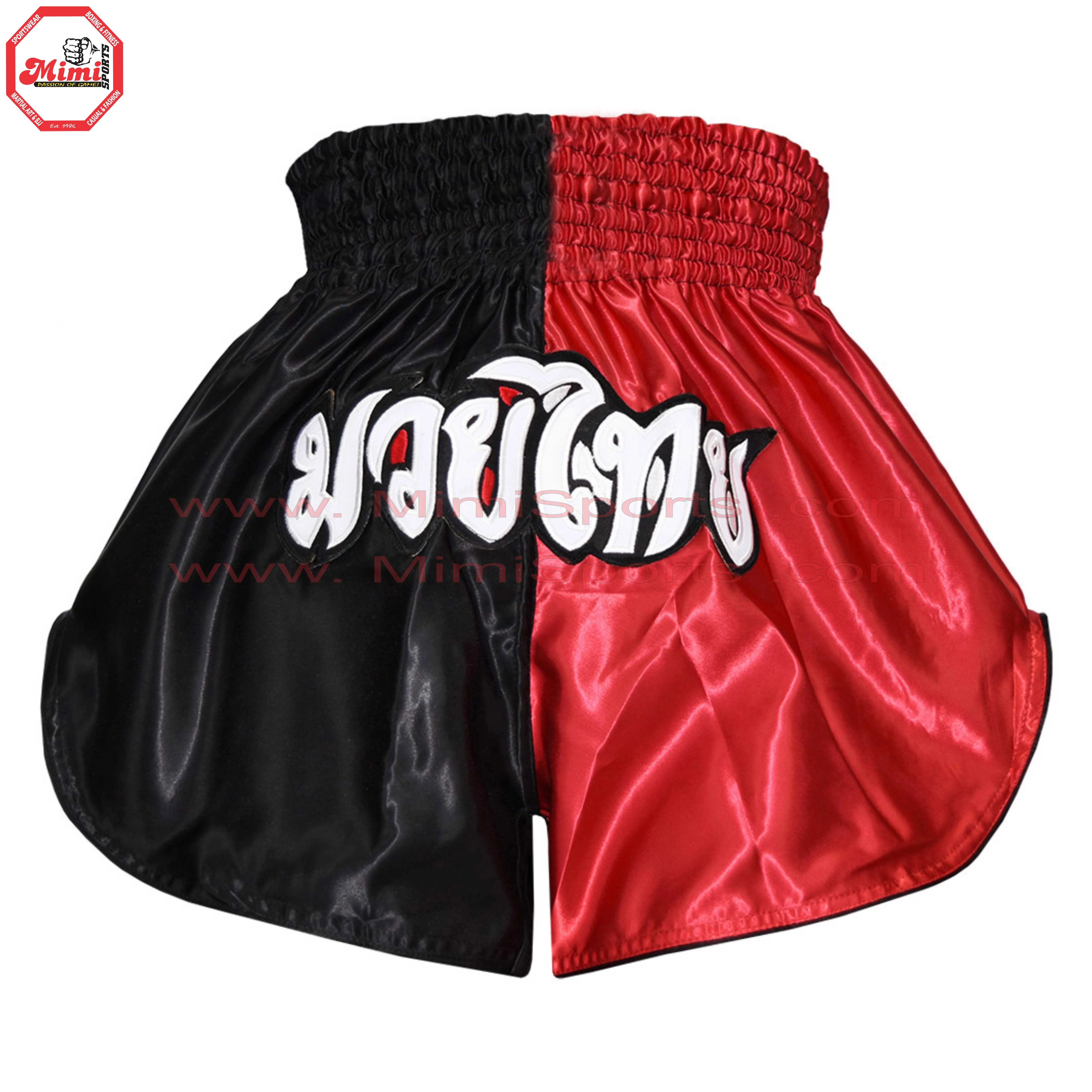 Trending Wholesale Fashion Boxing Shorts Training Muay Thai Boxing Stain Short MMA Shorts Muay Thai Kids Muay Thai Shorts Trend