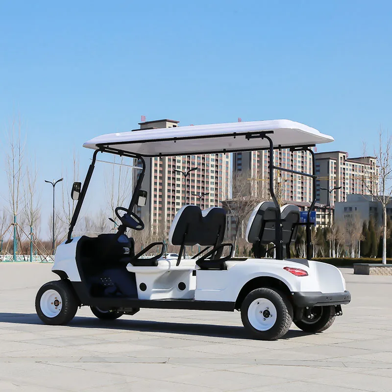 Fast Delivery Low Price 2 Seater Lithium Battery Golf Cart  Multifunctional Adults 4-wheel Electric Golf Cart