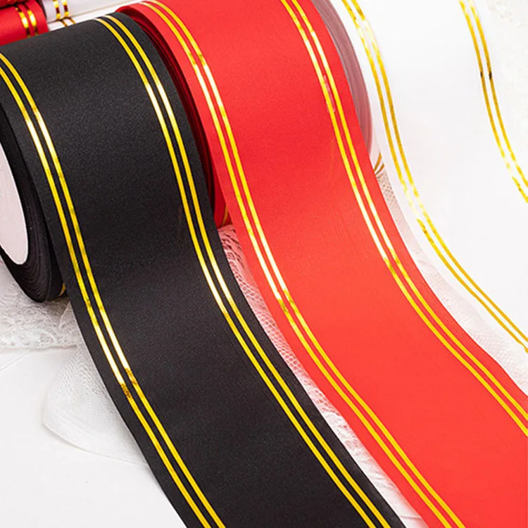 50 Yards Colored polypropylene PP solid plain ribbon plastic ribbon polypropylene plastic gift ribbon roll