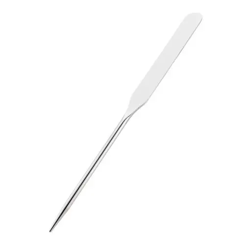 Stainless Steel Single Head Makeup Toner Spatula Mixing Stick Foundation Cream Mixing Tool Cosmetic Make Up Tool