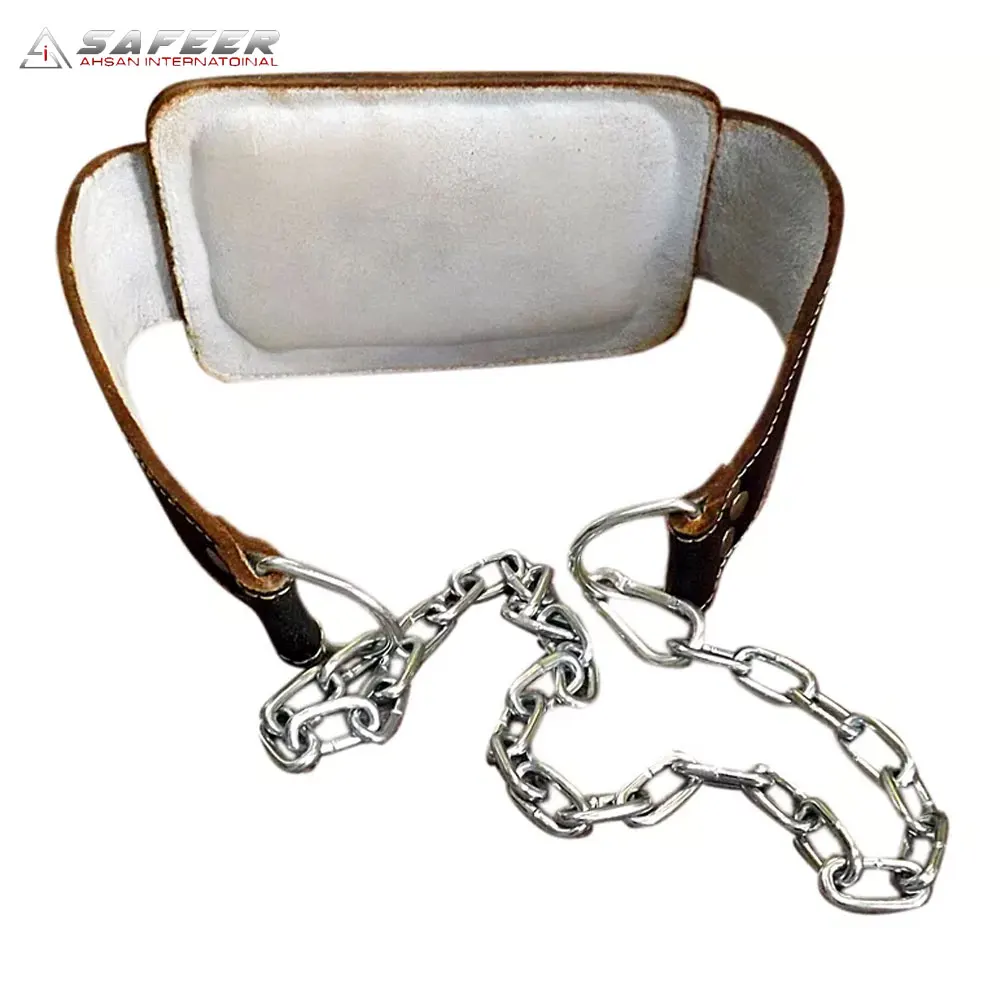 Wholesale Custom Logo Leather Weightlifting Dip Belt Favorable Price Weight Lifting Leather Dip Belt For Men And Women