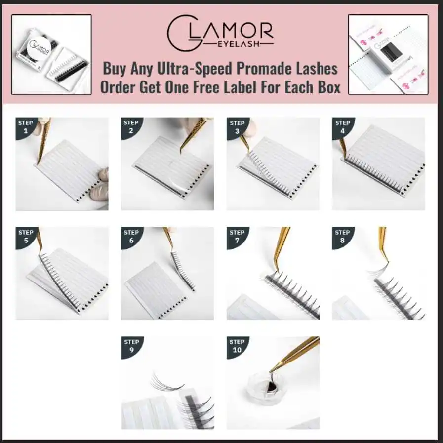 Custom korean pbt soft party new years DD CC C curl 12D single 500fans 0.03 lashes mix colors glitter eyelash extensions shiny