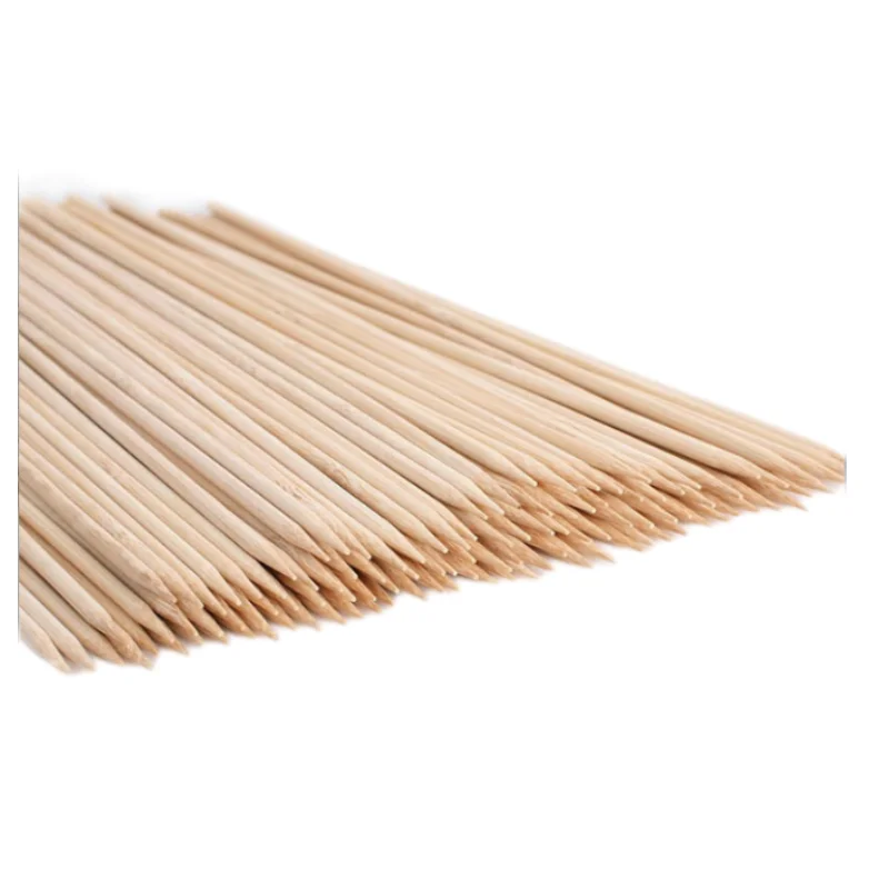 For Grill Party High  Quality Holder Bamboo Food Skewer Holder Food Display Barbecue Skewer