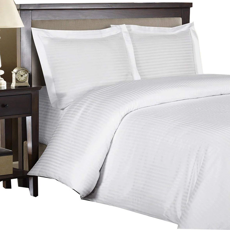 300 Thread Count Organic Cotton Deep Pocket Bed Sheet Set Fits up to 19 inch Mattress Queen Dark Blue OEM ODM style customized