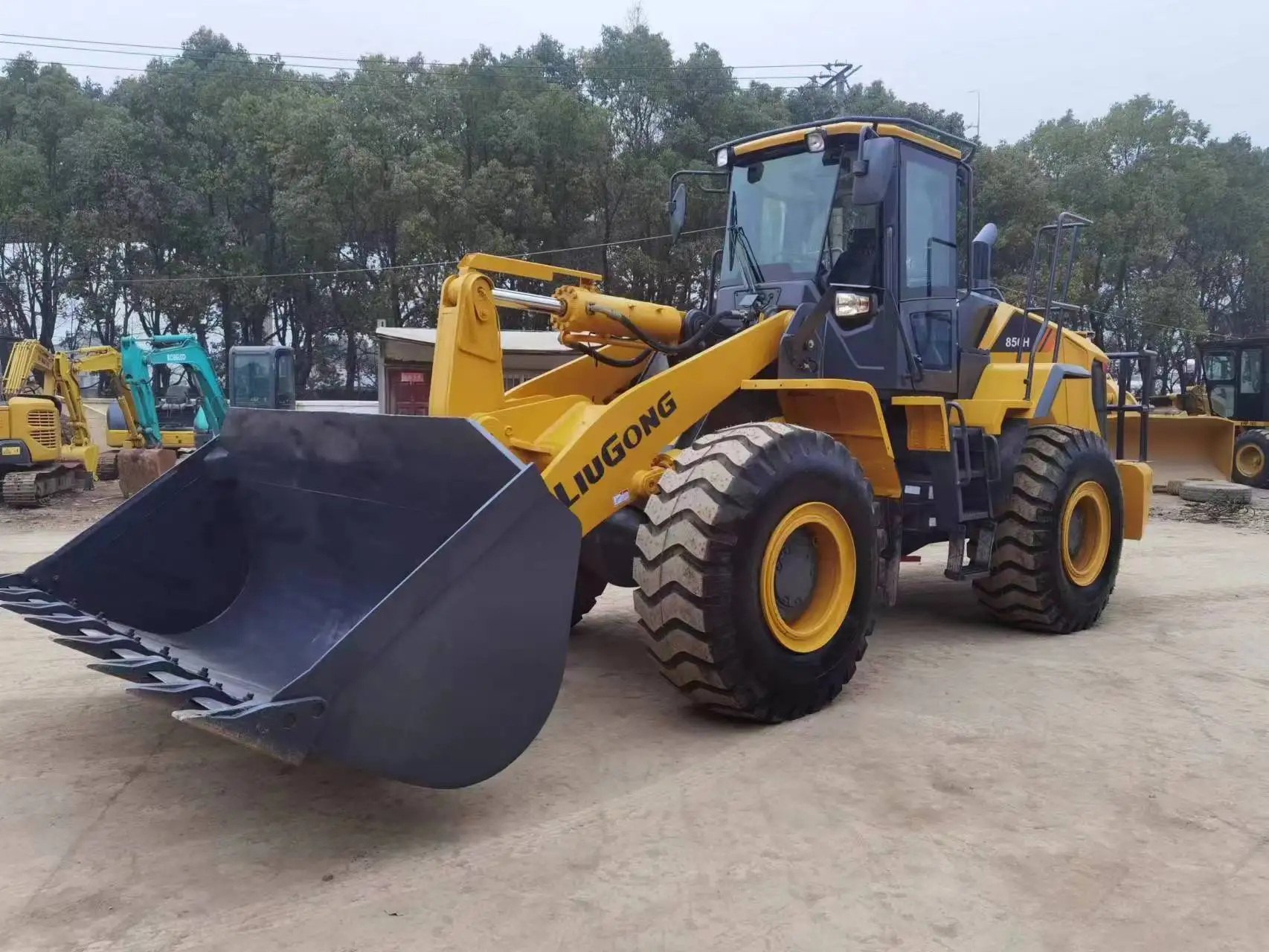 Earth-moving Machinery Hot Selling Original Used Wheel Loader CLG 856H with Advanced Technology and excellent performance