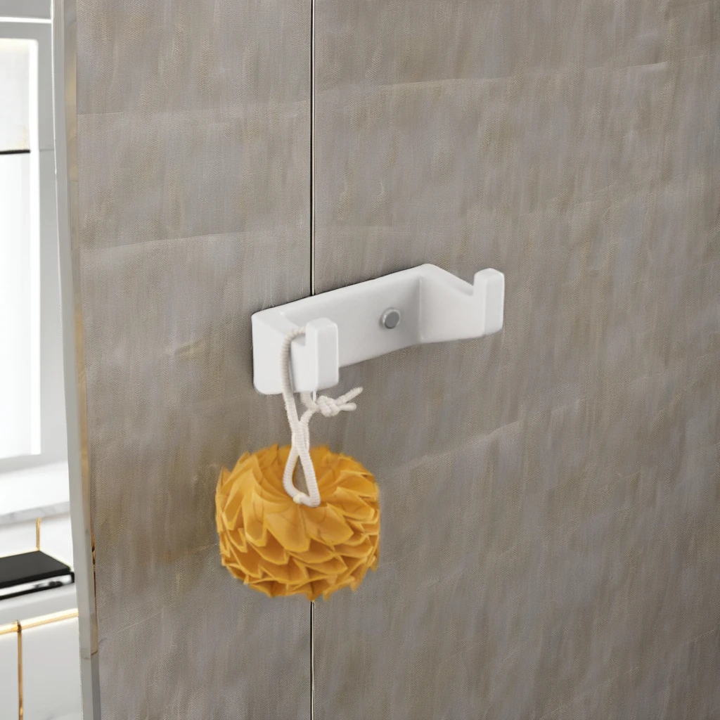 Modern Design Metal Robe Hooks High Quality Wall-Mounted Stain and Moisture Resistant for Durable Use in Bathroom and Kitchen