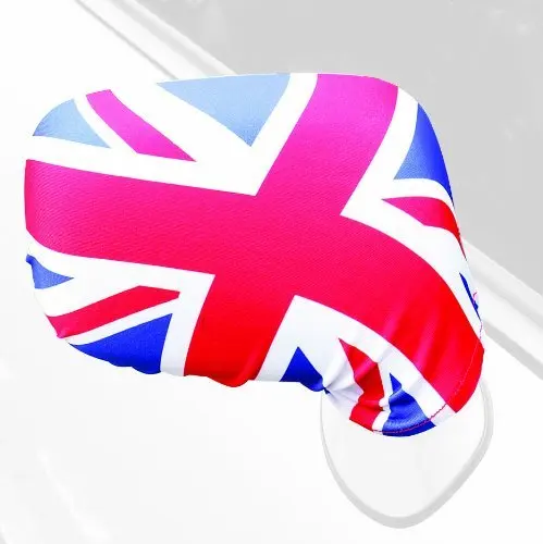 Custom Logo Polyester United Kingdom UK USA American Car Wing Mirror Window Socks Covers for Decoration Advertising Sports