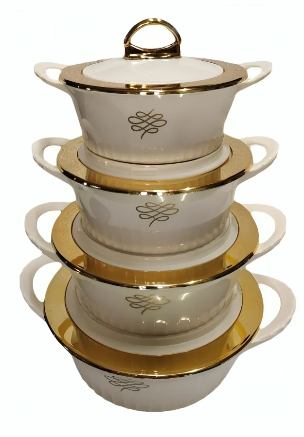 Designer Insulated Hot Pot casserole set