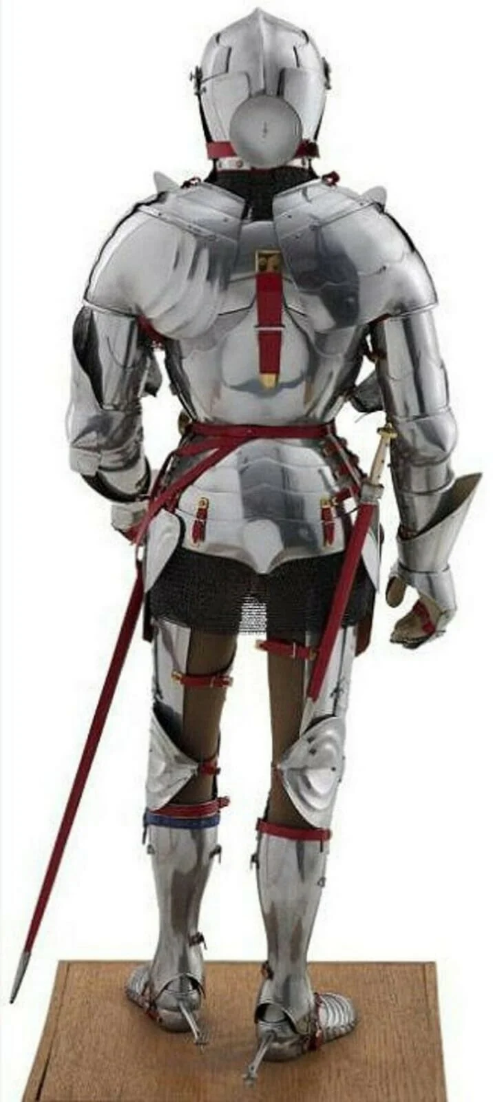 Полный тело Templar Armor Knight средневековый воин костюм высотой 6 футов с копьем по низкой цене бронированный боевой