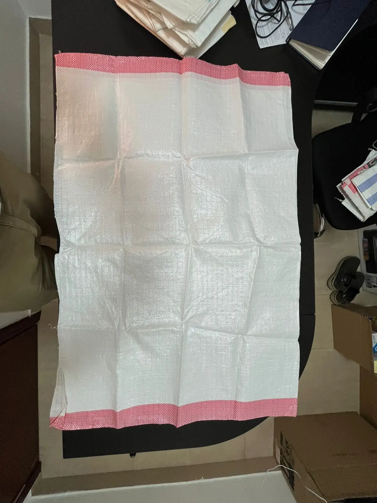 High Quality PP Woven Polypropylene Sacks 50kg Capacity Bags for Seeds Grain Rice Flour High Quality Plastic Packaging Shop Use