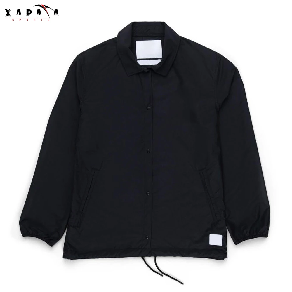 High Quality Custom Anorak Windbreaker Jackets Lightweight Nylon Polyester COaches Jackets for Winter Thin Fabric with Material