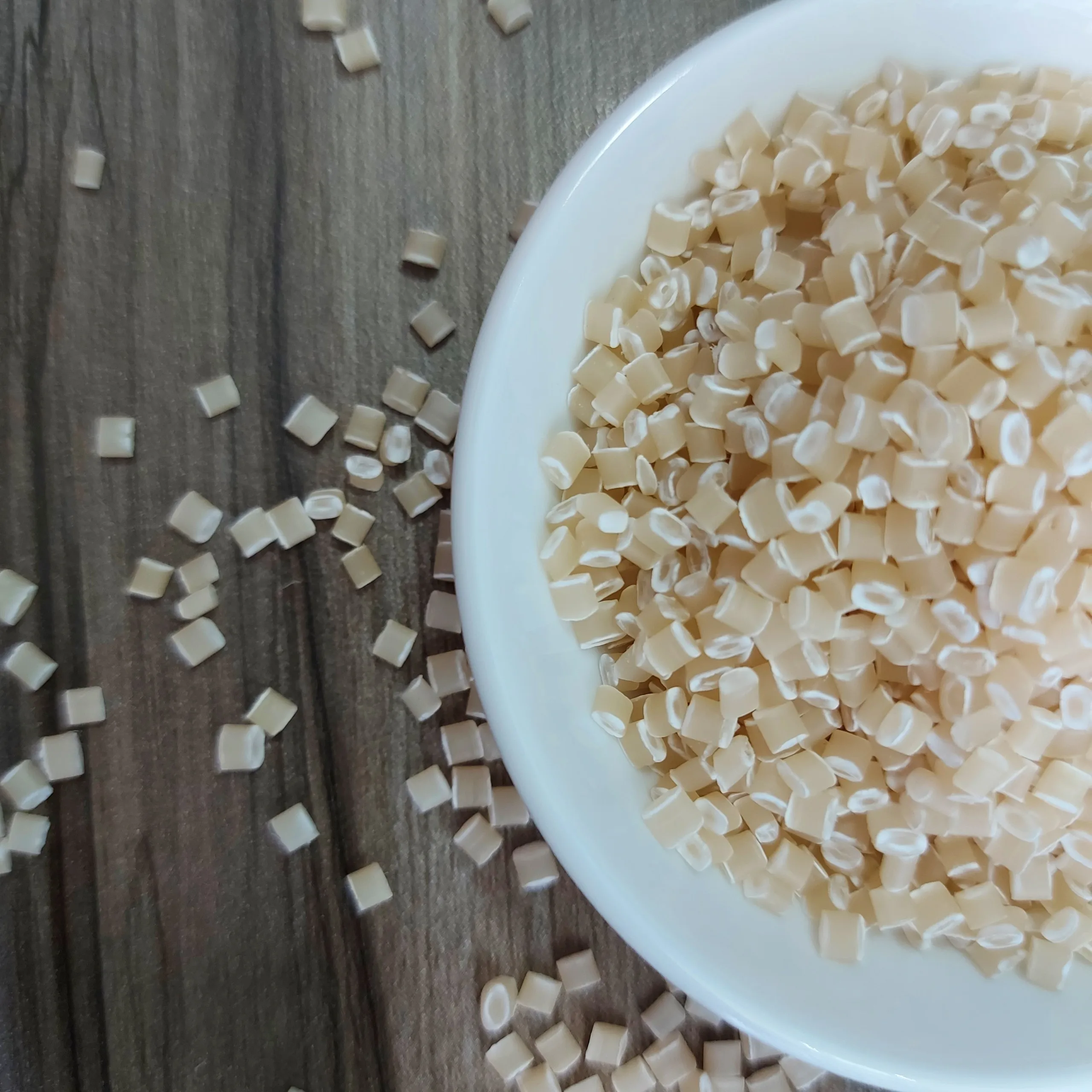 Plastic Resin/ BIO-BASED GRANULES MADE From Tapioca/Cassava - Biodegradable Compostable white and yellow color