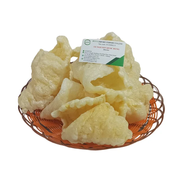 Nutritious 100% Hot Selling Scrolled Baked Fish Maw Suppliers Factory Price Food Beverage  Bladder Fish Made In Vietnam