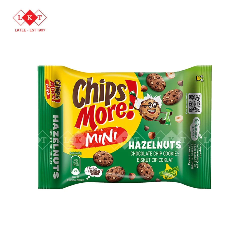 Chipsmore шоколадные чипсы печенье 80 г Оригинальные Экзотические закуски кондитерские изделия авторизованный дистрибьютор оптовая продажа Малайзия