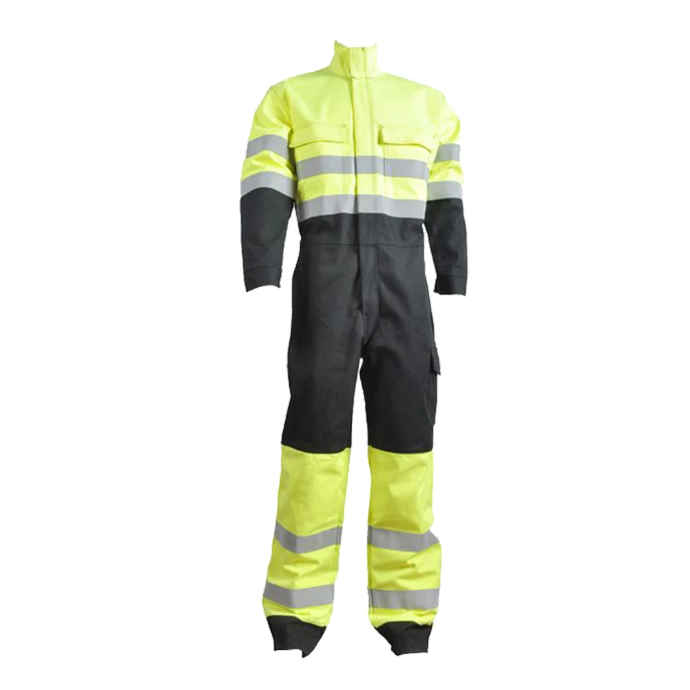 industry Work wear Uniform Coverall for Men Adults Nomex fire retardant coverall , fr clothing, oil gas safety work wear