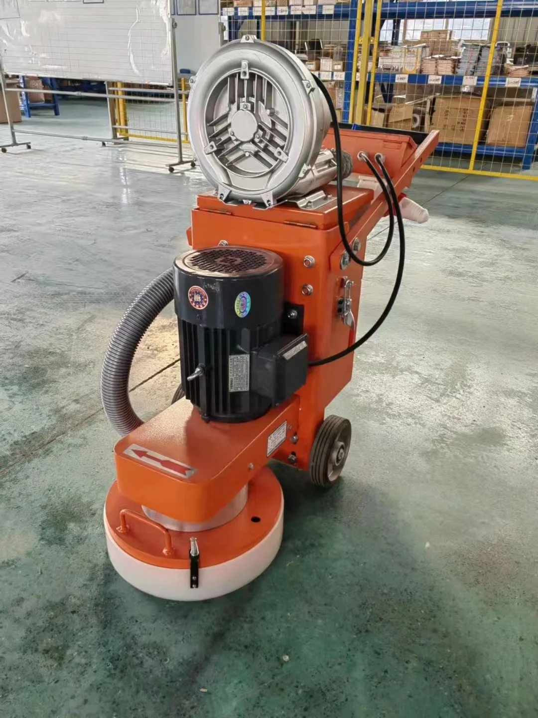 Double Plate 350mm 400mm Floor Grinder Concrete Grinding Sanding Machine Epoxy Floor Dust-free Grinding Machine