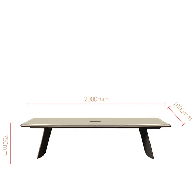 China factory price high quality modern boardroom table conference room long desk table