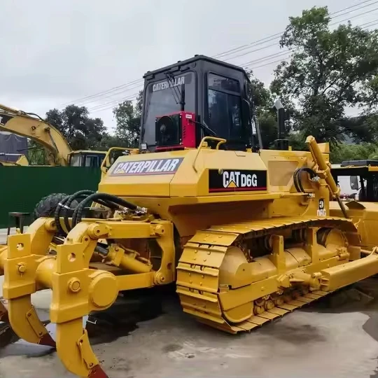 Used Original CAT Dcrawler Bulldozer Cheapest Second Hand Caterpillar Dozer D6D D6G-2 D6H D6R D5H D7G Crawler Dozer with Ripper