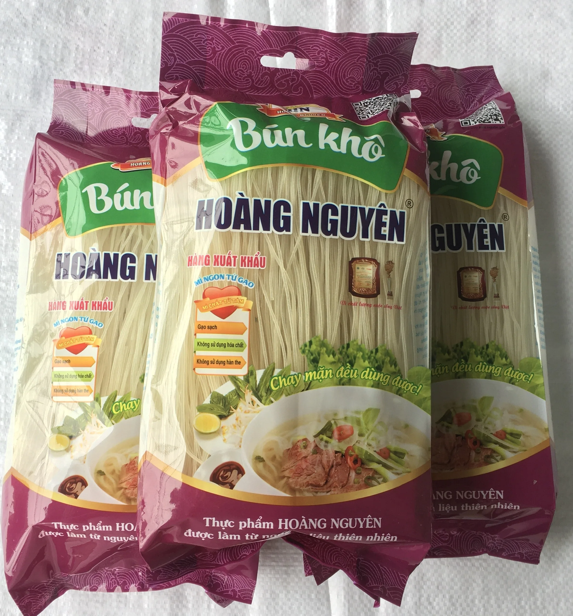 Rice Noodle Vietnam Bulk Sale Cool Storage Food OCOP Bag Made In Vietnam Manufacturer