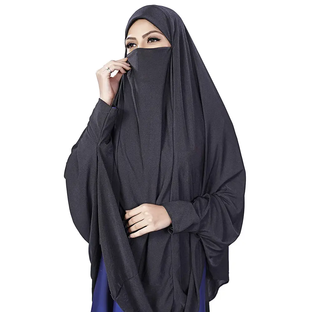 Wholesale High Quality Solid Plain Women Wrap Islamic Shawls Headband Muslim Hijabs Headscarf Thick Heavy Chiffon Hijab Scarf