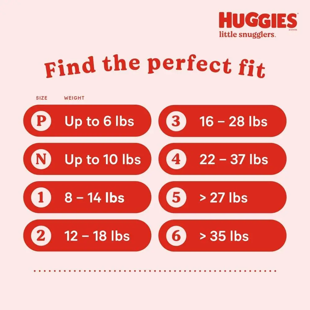 USA Origin Dealer of Hug-gies Diapers Little Snugglers Baby Diapers Size Newborn (up to 10 lbs) 128 Counts for Sale