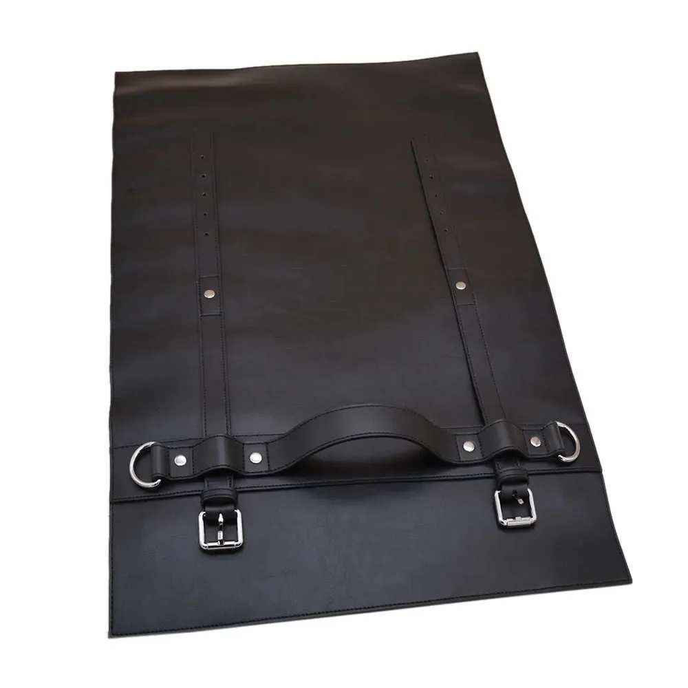 Good Quality Handmade Chef Large Knife Roll Multipurpose Professional Leather Knife Roll Knife Chef Leather Bags