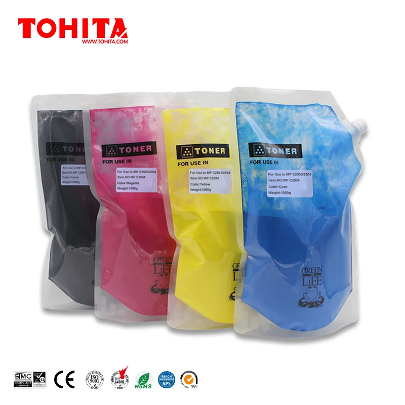 Toner powder for Ricoh MP C2003 2503 3003 3503 4503 5503 6003 4504 6004 IM C2000 2500 3000 3500 4500 6000 2003 TOHITA