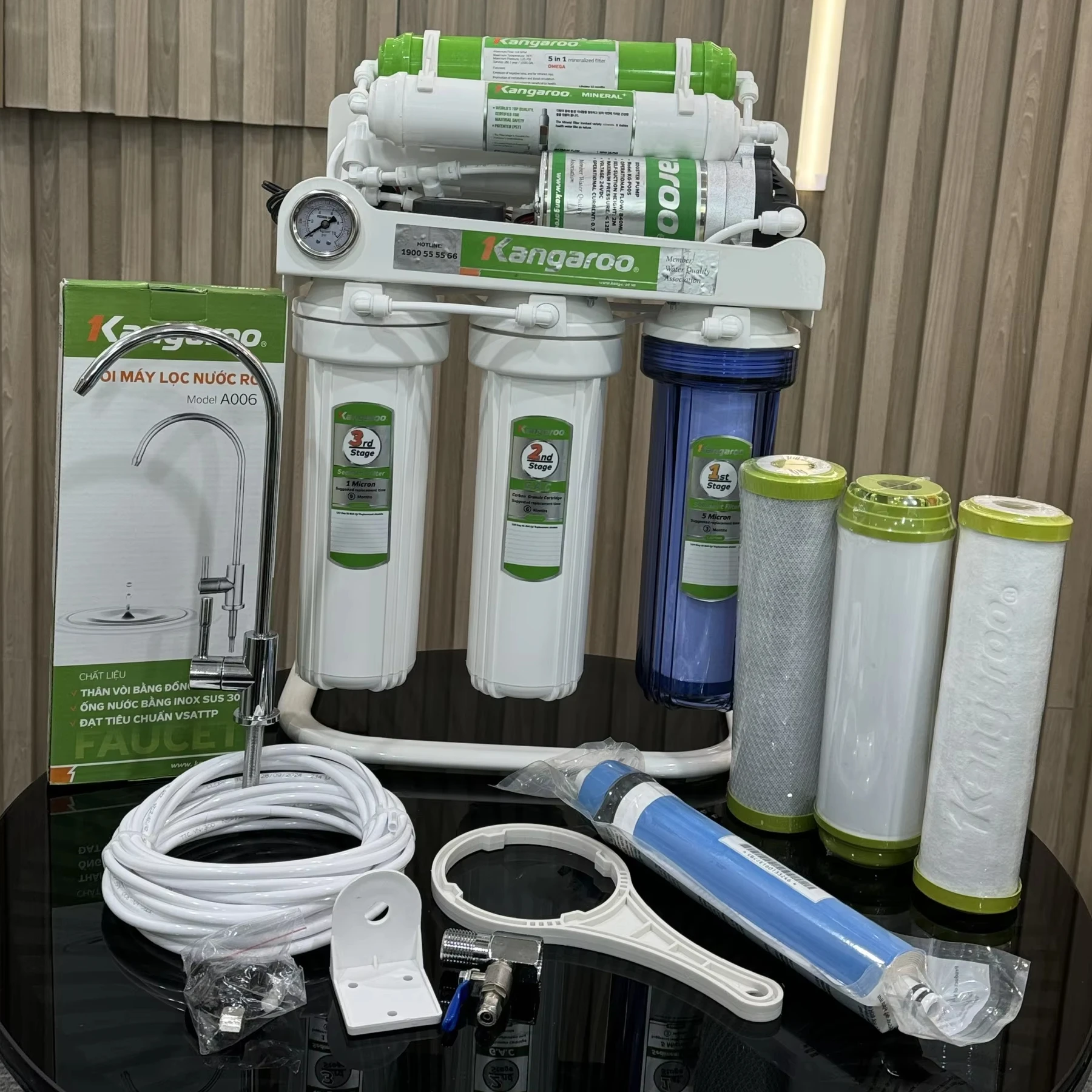 Hot Sales Undersink RO water purifier for household, copper transformer, Made in Vietnam with best quality