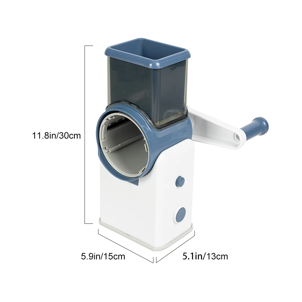 Kitchen Cooking Supplies Multi Functional Spiralizer 3 In 1 Slicer Food Portable Hand Chopper Vegetable Cutter