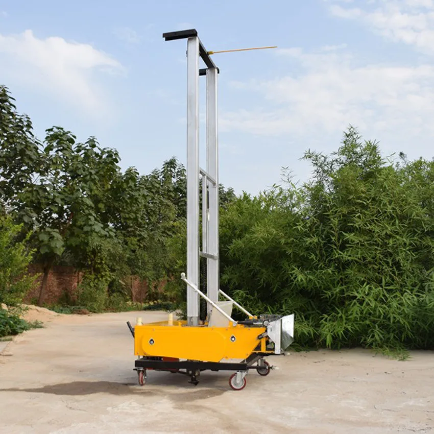 Construction Putty Tools Practical Auto Rendering Machine New Rendering Plastering Machines