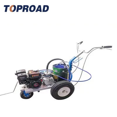 High Quality Hand-guided Good Price Pavement Line Striping Marking Airless Cold Spray Equipment for Road Construction